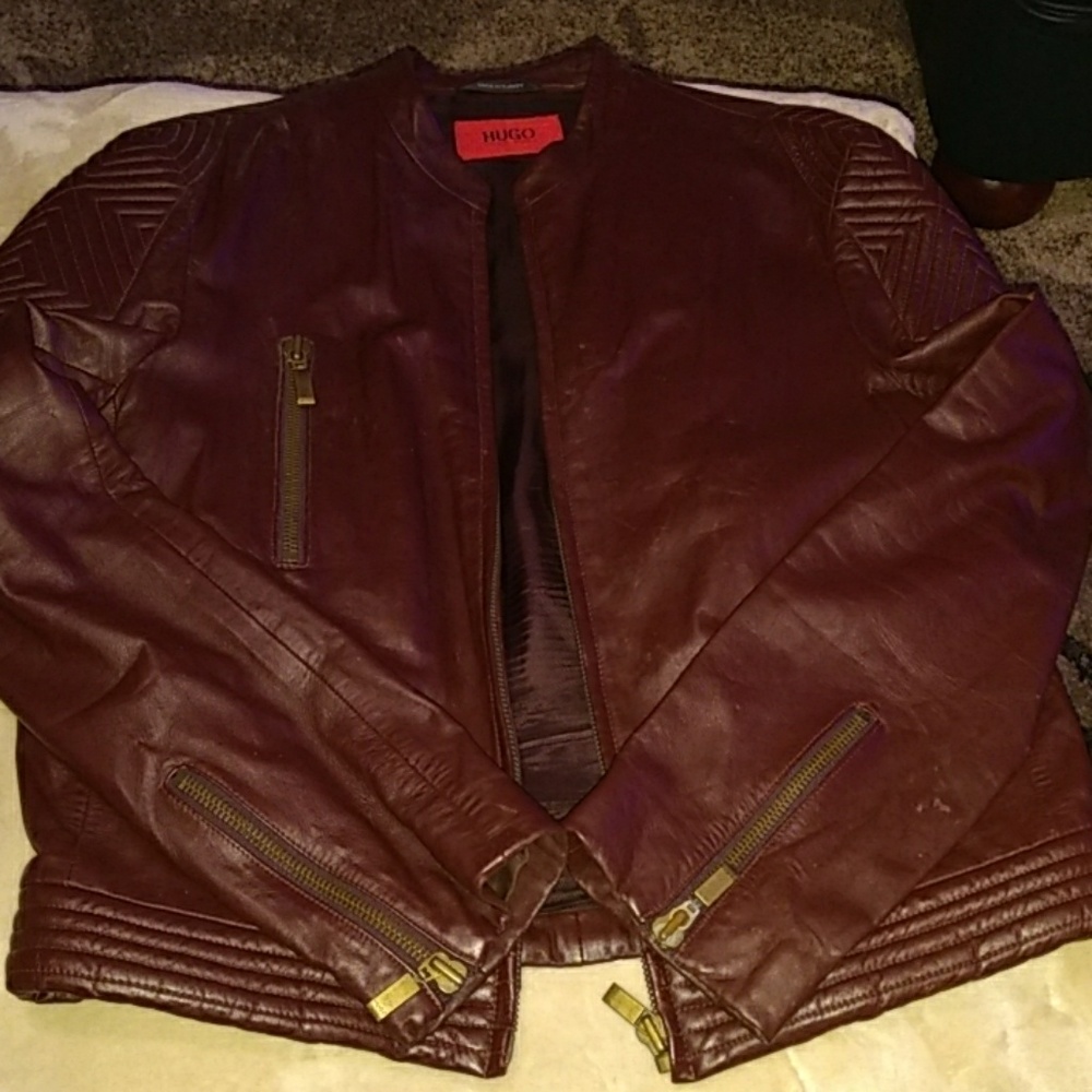 Leather jacket